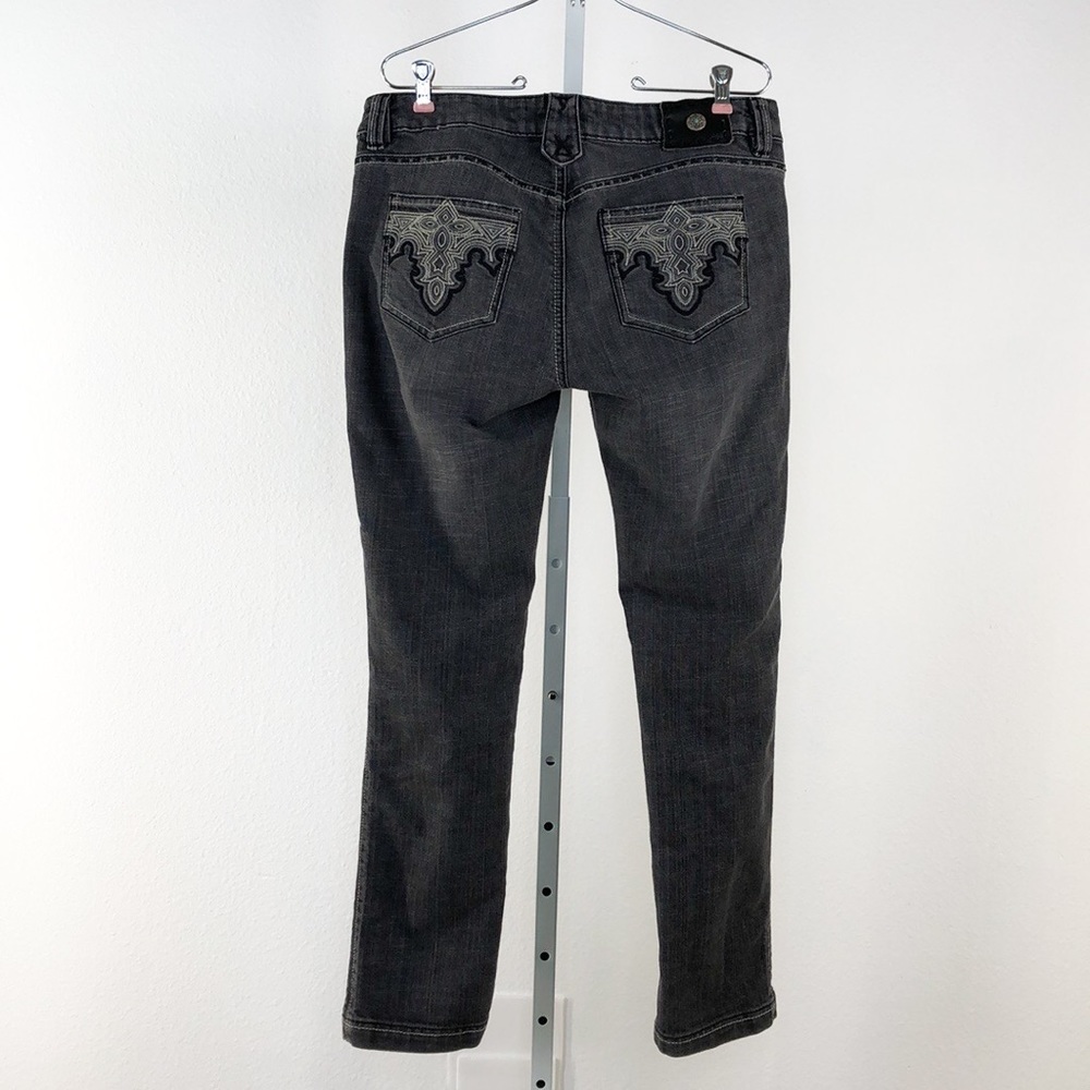 Antik Denim Grey Skinny Leg Jeans, Size 32 - Picture 3 of 8